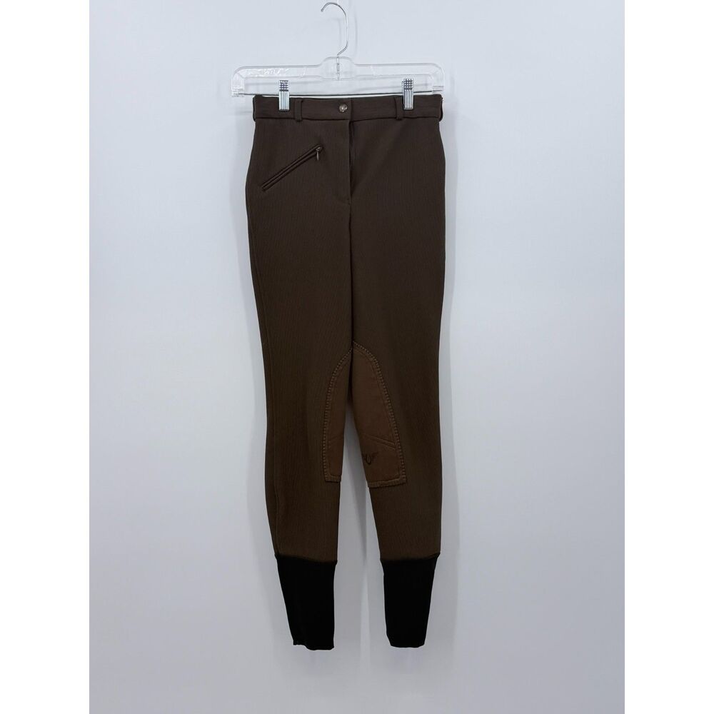 Tuffrider Brown Riding Breeches Jodhpers Women Small 4 EUC Equestrian Show